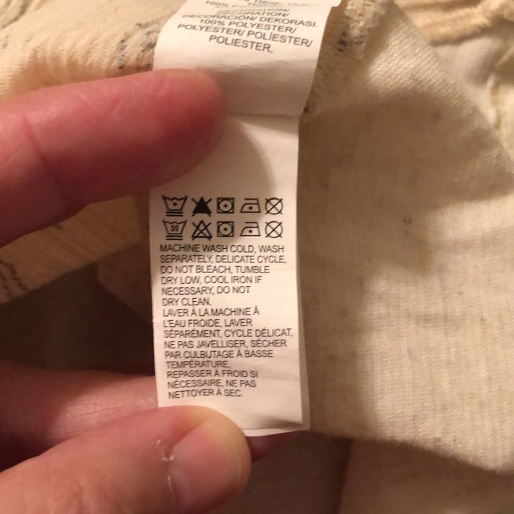 Lucky Brand M Embroidered VNeck Sleeveless Knit Top with Tassel Details - Picture 10 of 11